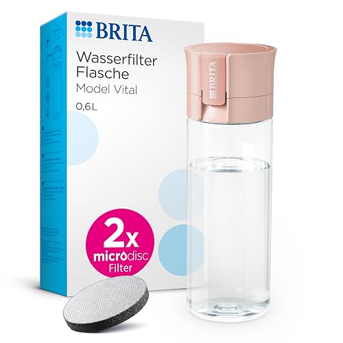 BRITA Vital Filterflasche apricot, 600 ml