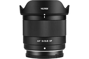 VILTROX 9mm f2.8 XF, AF 9mm F2.8 Air X Mount Objektiv für Fuji, Autofokus APS-C Ultraweitwinkelobjektiv für Fuji X-T5 X-S20 X-E5 X-T30 II X-T4 X-H2S X-S10 X-E4 X-Pro3 X-T3 X-T50 X-M5