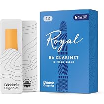 Anches Saxophone Alto D'Addario Royal - Force 1.5 - Paquet De 3 - Pour Son Chaud Et Réponse Facile