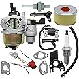 Hoypeyfiy GX160 Carburetor Kit Replacement for Honda GX120 GX140 GX160 GX200 5.5HP 6.5HP Engine Replaces 16100-ZH8-W61 16100-ZH7-W51 17210-ZE1-517