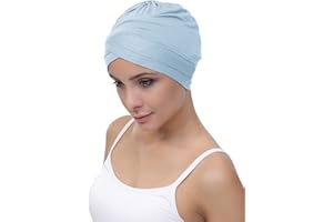 DERESINA HEADWEAR Deresina W Bonnet en Coton pour Chimio, Vêtements de détente et extérieur