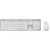 Everest KM-6063 Beyaz/Gri Kablosuz Q Multimedia Klavye + Mouse Set