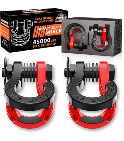 DAYDOOR 3/4" D Ring Shackles, Heavy Duty Split Shackles With 7/8 Pin - View #10