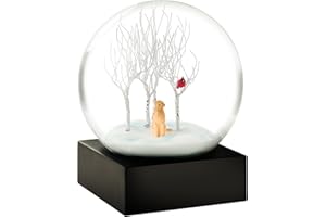 CoolSnowGlobes Labrador im Wald Schneekugel