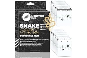 ‎MONSTERS INK Monsters Ink Snake Skin Tattoo Protection Film (15cm x 10cm (25 Sheets))