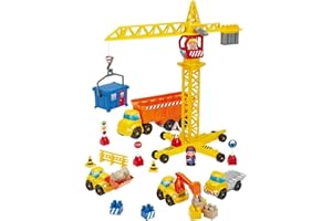 Ecoiffier- Juguete, Color Amarillo, Naranja, Azul, Medium (2999)