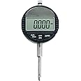 HFS(R) Digital Dial Indicator 0.001mm/0.00005'' Dial Test Gauge Range 0-25.4mm/1'' Digital Probe Indicator Dial Test Indicators Electronic Indicator Gauge
