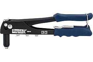 Rapid Szczypce do nitów jednostronnych RP10 zestaw wraz z 100 nitami, do aluminiowych nitów 3,2-4,8 mm