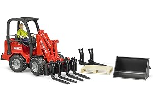 Schaeffer 2034 Compact Loader with Figure and Accessories