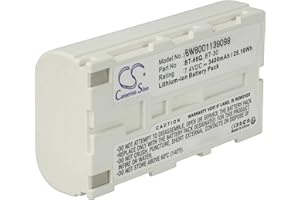 ‎VHBW vhbw akumulator litowo-jonowy 3400 mAh (7,4 V) do systemu nawigacji GPS Topcon GRS-1 jak BT-30, BT-62Q.