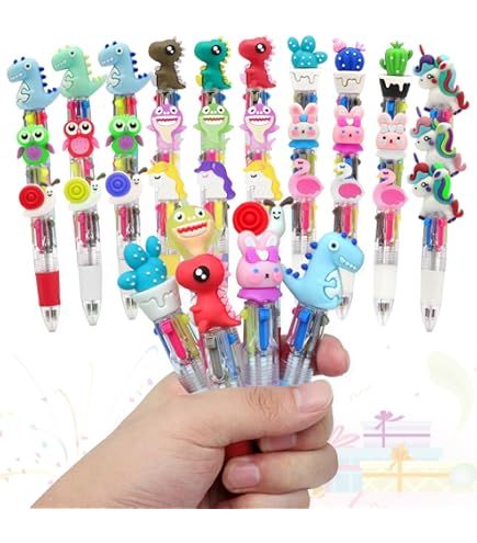 Penna Invisibile Unicorno - Set 18 Pezzi Con Taccuino E Luce UV, Regalo Per Bambini