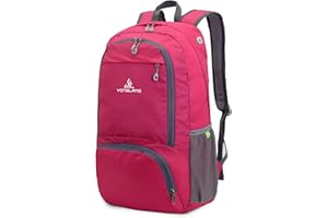 Wandering Star® Mochila de Viaje 45 x 36 x 20 easyJet, Mochila Plegable 32 litros Mochila de Senderismo Impermeable Ultraligero Mochila Trekking Para Hombres Mujeres