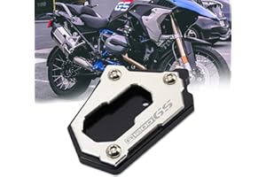LongGreat With R1250GS Kickstand Side Stand Enlarge Extension for R1200GS LC R1200GS LC ADV 2013-2018/R1200GS Rallye 2016-2018/R1250GS Rallye HP 2018-2019/R 1250 GS Adventure 2018-2019