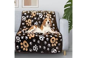 Awaytail Dog Blankets Washable Soft and Comfortable Flannel Cat Blanket, Easy To Wash and Fast Drying Pet Blankets Suitable for Cat,Puppy Blankets,and Other Pets,40"x50"
