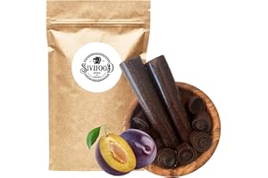 SIVIFOOD SPIRIT - OF - ORIENT SIVIFOOD pelle di frutta lavashakal gusto di prugna 200g - sottilissimi rotoli di frutta pasta di frutta secca pressata rotoli di frullato barrette di frutta snack alla frutta lavashake anir