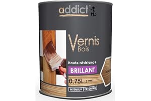 ADDICT VERNIS BOIS BRILLANT INCOLORE 750 ML
