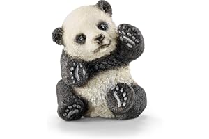 schleich WILD LIFE | Panda Baby 14734 | detailgetreue Tierfiguren | Zoo Spielzeug | tolles Geschenk für Jungen und Mädchen | Deko für Geburtstag | Spielfigur ab 3 Jahren | 4 x 4 x 5 cm