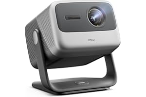 ‎JMGO JMGO N1S Pro Beamer 4K Triple Laser, 2250 ISO Lumen, 1600:1 Kontrast, Netflix, GTV, 360° Echtzeit-Autofokus, 300", HDR10, Dolby Digital Plus, Tragbar Smart Projektor für Heimkino und Outdoor