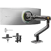 NB North Bayou A5 Monit&ouml;r tutucu, 27 ila 50 in&ccedil; bilgisayar ekranları i&ccedil;in, ultra geniş, monit&ouml;r kolu monit&ouml;r tutucu 18 kg'a k