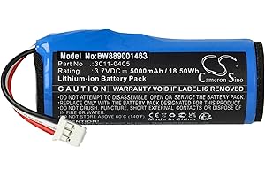 vhbw batteria compatibile con Minelab Equinox 600, 800 metal detector (5000mAh, 3,7V, Li-Ion)