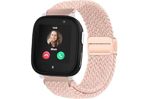 Issinlky Nylonflätat band för barn Kompatibelt med Xplora X6, Elastiskt magnetiskt spänneband för Xplora X6 Play