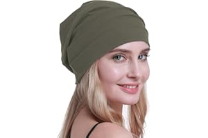 osvyo Cotton Chemo Hats Soft Caps Cancer Headwear for Women Hair Loss Sealed Packaging