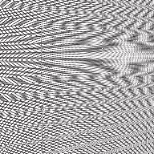 easy life Insektenschutz Plissee für Dachfenster 100 x 160 cm in Weiß Fliegengitter mit Alu-Rahmen Dachfensterplissee - 7