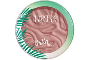 Physicians Formula Murumuru Butter Blush, Blush Poudre Crémeux Infusé avec du Beurre de Murumuru pour un Eclat Radieux, Texture Douce et Soyeuse, Teinte Plum Rose