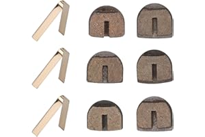 NQEUEPN 6 Stück Scheiben Bremsbeläge Vorne und Hinten Ersatz für Razor MX650 MX500 Electric 4 Wheeler ATV Razor Dirt Quad 500 SX500 RSF650 Kids Motocross Scooter, Scheibenbremssattel-Teile für ATV