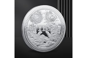 LAHVIUU Challenge Coin Silber Ja Nein Münze Ja Nein Herausforderung Münze Entscheidungsmünze Gedenkmünze Choice Coins Ja Oder Keine Gedenkmünzsammlung(Stil 2)