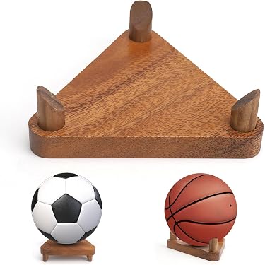 Demeras Portapallone Artiglio Espositore da Parete Supporto da Parete Espositore Porta Palla Sportivo per Pallacanestro Pallavolo Calcio Hollowball