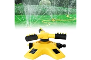KOUAMOR Adjustable 360° Rotation Garden Sprinkler, Adjustable Water Spray Range, Sprinklers For Lawns, Water Sprinkler for Garden, Lawn Sprinkler, for Garden Plants Watering Irrigation & Kids & Pets (1pc)