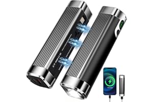 TENGWUDZ Calentador de Manos Recargable, 10000 mAh, Calentador de Bolsillo portátil, 3 en 1 USB, Funciona con Pilas, Calentador de Manos magnético eléctrico con 3 Niveles de Calor, Regalos