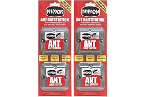 BUG OFF Ant Killer Bait Station for Destroys Ant – Product Home from Ants and Insects, Insect Repellent, Ants Killer, Pest Control, Let Ants Destroy Their Nests and Other Ants, Perfect for Outdoor and Indoor