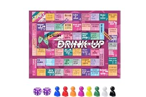 Generic Adult Drinking Board Game – Fun & Exciting Game för 2+ Spelare, Aldersgräns 14+, Interaktiva Alkoholutmaningar för Vänner, Perfekt för Födselsdagar & Par