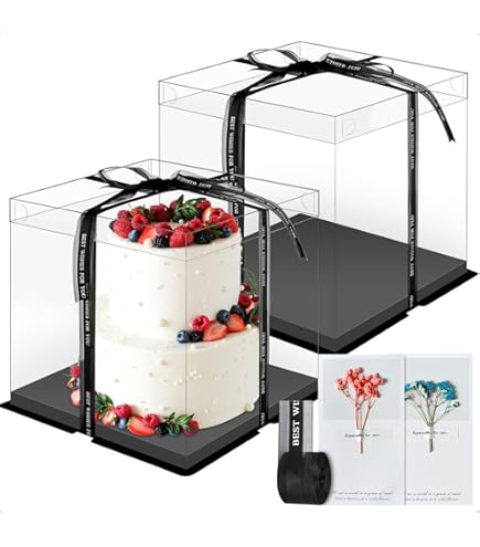 FunCakes Taartdoos Wit 25x25x20cm pk/25