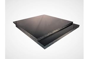 2-15mm PE300 Hartplatte Polyethylen Zuschnitt 250x250x15mm schwarz
