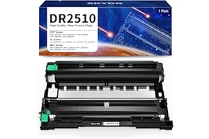 Skydo DR2510 Drum Unit Compatible for Brother DR 2510 Drum for DCP-L2665DW L2660DW L2620DW L2627DW, HL-L2400DWE L2445DW, MFC-L2835DW L2860DWE L2827DW Printer (15,000 Pages, Toner Not Included)