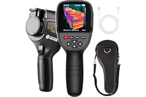 GOYOJO 256x192 Thermal Imaging Camera with Dual-Light Fusion, -20~550°C (-4~1022°F), Handheld Infrared Thermal Imager for Home Inspection, HVAC, Electrical, Plumbing Leak Detection and Mechanical Maintenance