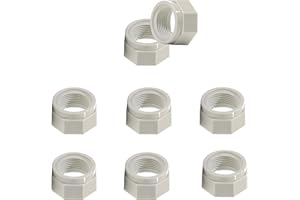 ATIE 280, 380, 480, 180 Pool Cleaner Feed Hose Nut D15 for Zodiac Polaris 280, 380, 480, 180 Pool Cleaners (6 Pack)