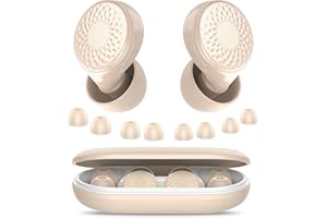 TAOPODO 25 Ear Plugs for Sleeping, 45 dB Noise Cancelling Earplugs, 0 Pressure Feeling, Soft and Reusable Ear Protection, Sleeping Earplugs, Good for Sleeping