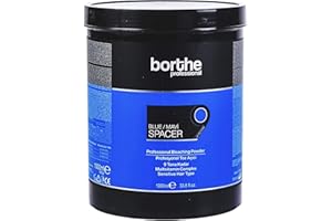 BORTHE Professional SPACER Rapid Blonde Dust Free Powder Bleach 1000g - BLUE 7-9 Levels