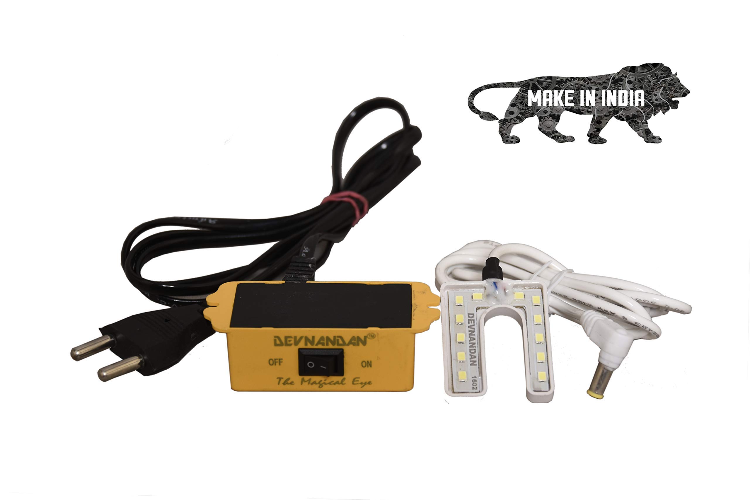 Illuminate Your Sewing with Devnandan Plastic Sewing Machine LED Lamp