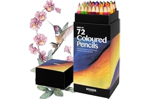 KEBUYE Farbstifte, Qualität Farbstifte für erwachsene Malkünstler Profis und Coloristen, Soft Core, Zeichnung Bleistifte Set Kunst Zubehör für Kinder Anfänger, Farbstifte für Studenten