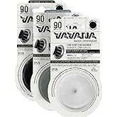 عطر مكيف الهواء VAVANA Spin Car - رائحة السيارة الاحترافية | خالٍ من مادة BPA والسوائل | فعال لمدة 90 يومًا | مجموعة عطور السيارة المكونة من 3 قطع (MY
