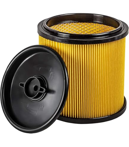 MisterVac Filtro A Cartuccia Per Aspiracenere – Compatibile Con Aldi Workzone AF 2017 – Alta Filtrazione Aria - 5