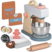Houten bakkerij-speelgoedset, kinderkeuken, speelkeuken, accessoires, speelgoed, houten speelgoed, keukenaccessoires, keukenspeelgoed vanaf 2, 3, 4, 5 jaar, cadeau voor peuters Houten bakkerij-speelgoedset, kinderkeuken, speelkeuken, accessoires, speelgoed, houten speelgoed, keukenaccessoires, keukenspeelgoed vanaf 2, 3, 4, 5 jaar, cadeau voor peuters