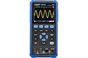 HDS241 OWON Oszilloskop Multimeter 3 IN 1 Funktion 24.000 Messwerte Multimeter 40MHz Bandbreite 100KHz Signalquellen 3.5” LCD mit 320 x 240 Pixeln