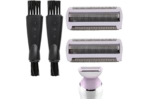 2 stycken reservrakblad för BRL130 Bre620 Bg2040 | Våt och torrt ladyshave rakblad för kvinnor för BRL130 BRL140 BRL175 BRL146 Bre620 Bre640 Bg2040 Bg2020
