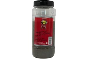POLICHOLLO Pimienta Negra Molida 800G | Condimento Natural para Cocina | Ideal para Carnes, Salsas y Guisos | Sin Aditivos, Conservantes | Gran Formato Familiar